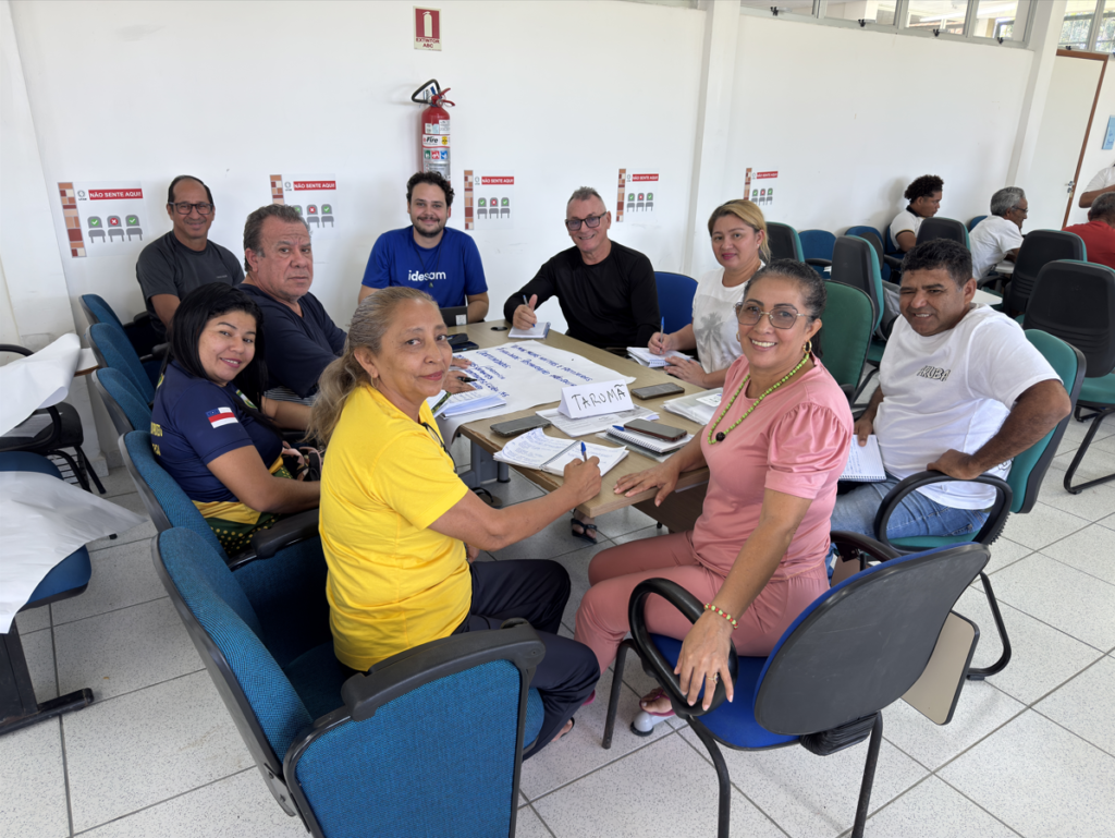 Comunitários da APA Tarumã no curso de mudas da Amazônia