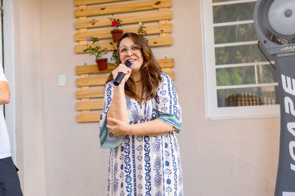 Fabiana Prado na inauguração da sede IPÊ em Manaus