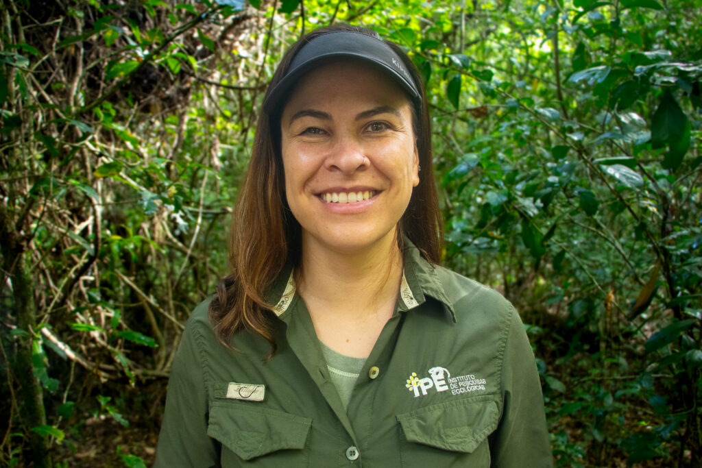 Gabriela Rezende, coordenadora do Programa de Conservação do Mico-leão-preto 