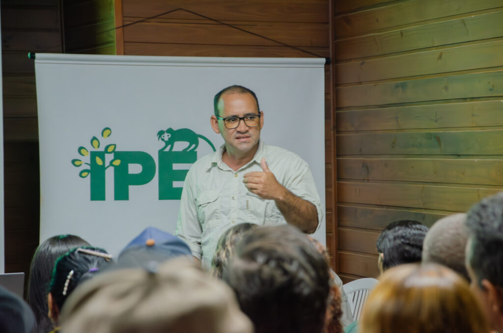 Haroldo Borges, do IPÊ, durante a 2ª Econsulta 