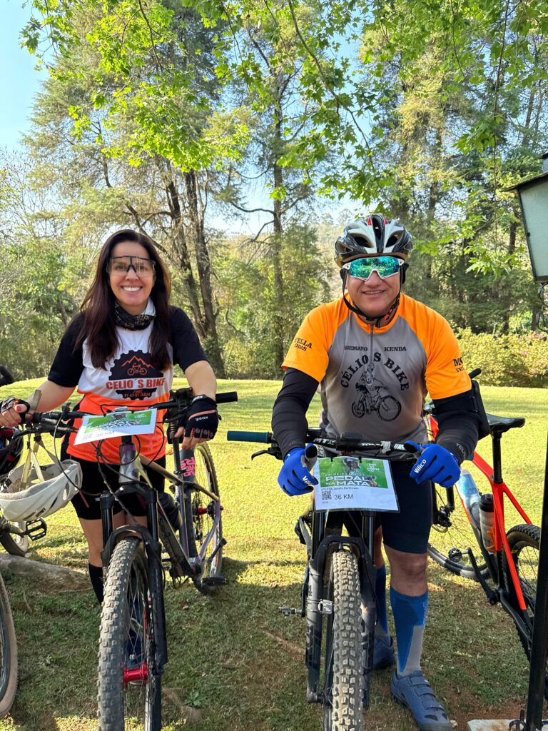 Participantes do Pedal na Mata, do IPÊ