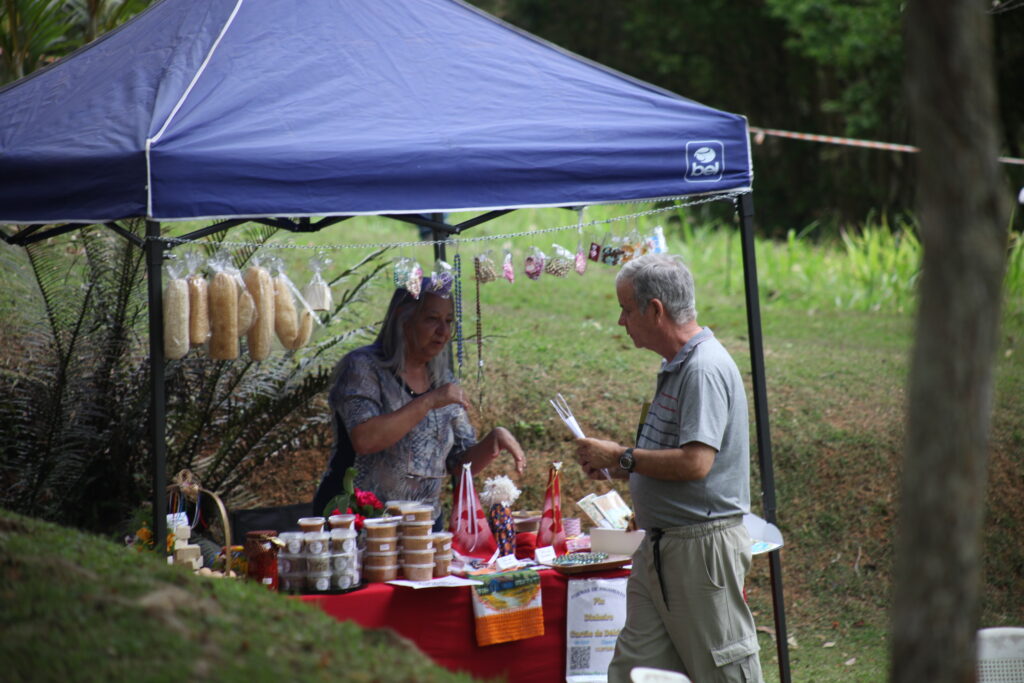 Produtos artesanais da economia local de Nazaré Paulista no IPÊ de Portas Abertas
