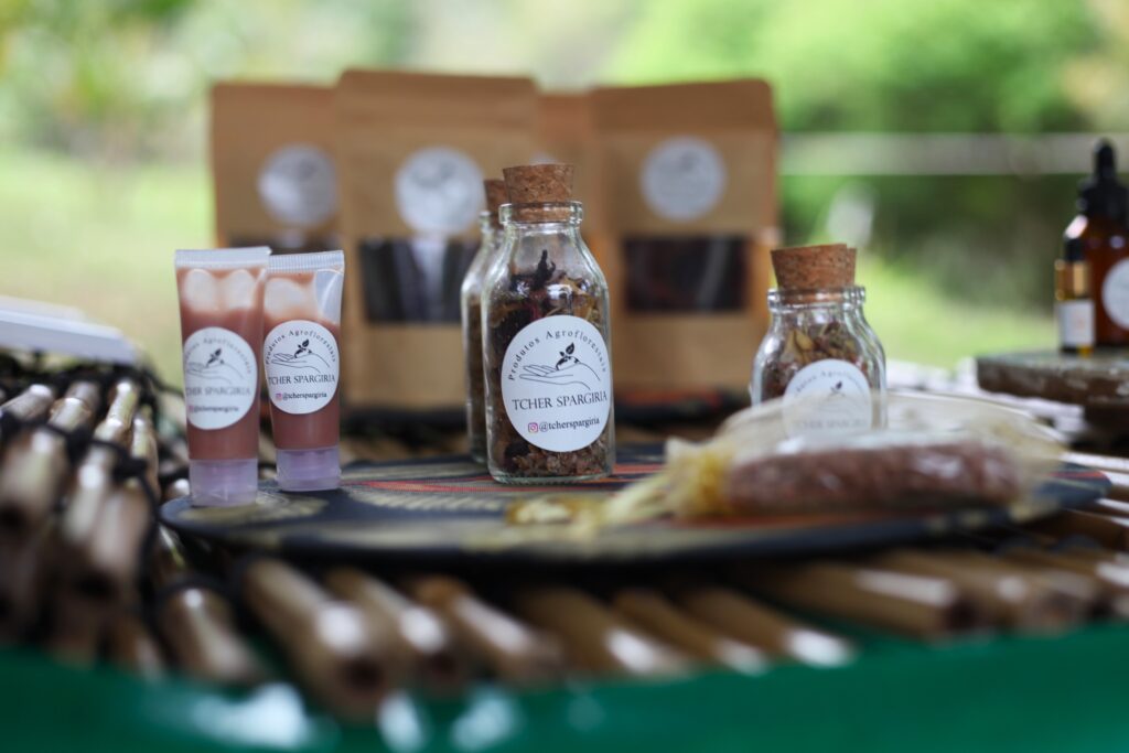 Produtos agroecológicos dos Semeadores de Água no IPÊ de Portas Abertas