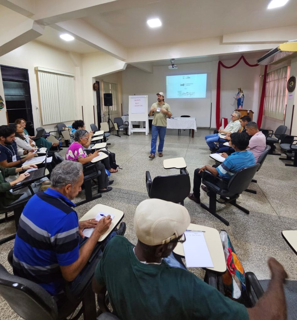  Ramom Morato, coordenador do projeto Agroecologia e Sociobiodiversidade em Rede durante Oficina de Planejamento, em Manaus/AM