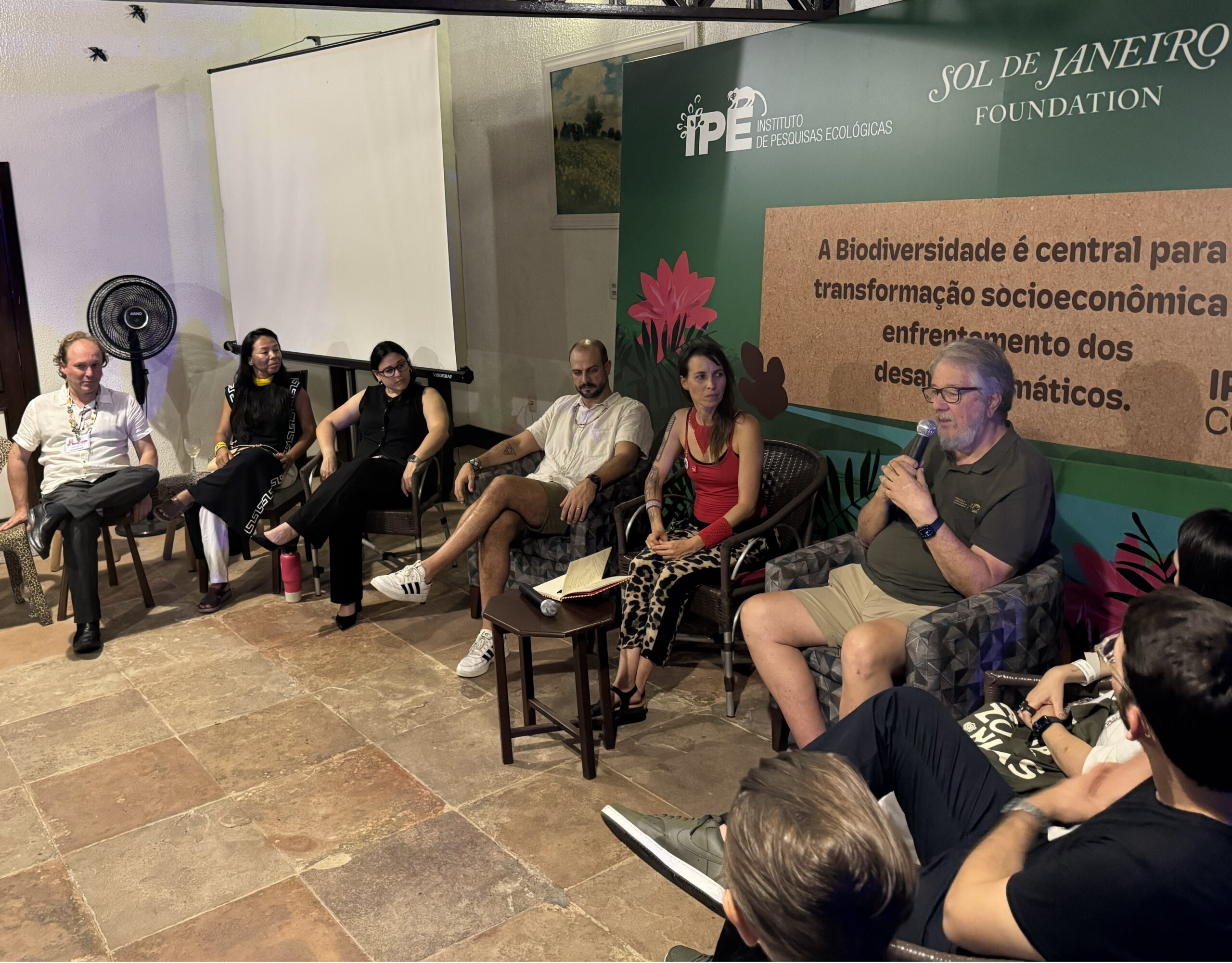 Mesa Soluções e Redes Pan-Amazônicas para Sociobioeconomias na Casa IPÊ na COP30